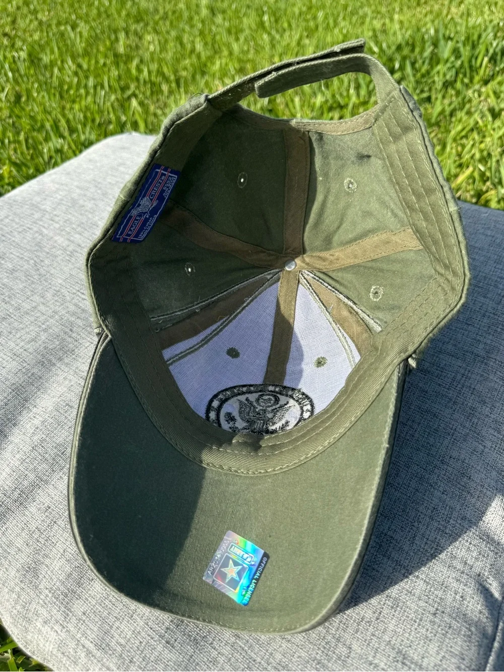 Vintage MINT U.S. Army Olive Green Baseball Cap